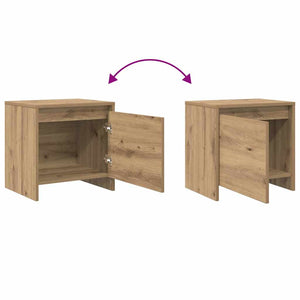 Κομοδίνο Artisan Oak 45 x 34 x 44,5 εκ Επεξεργασμένο ξύλο - Pakobazaar