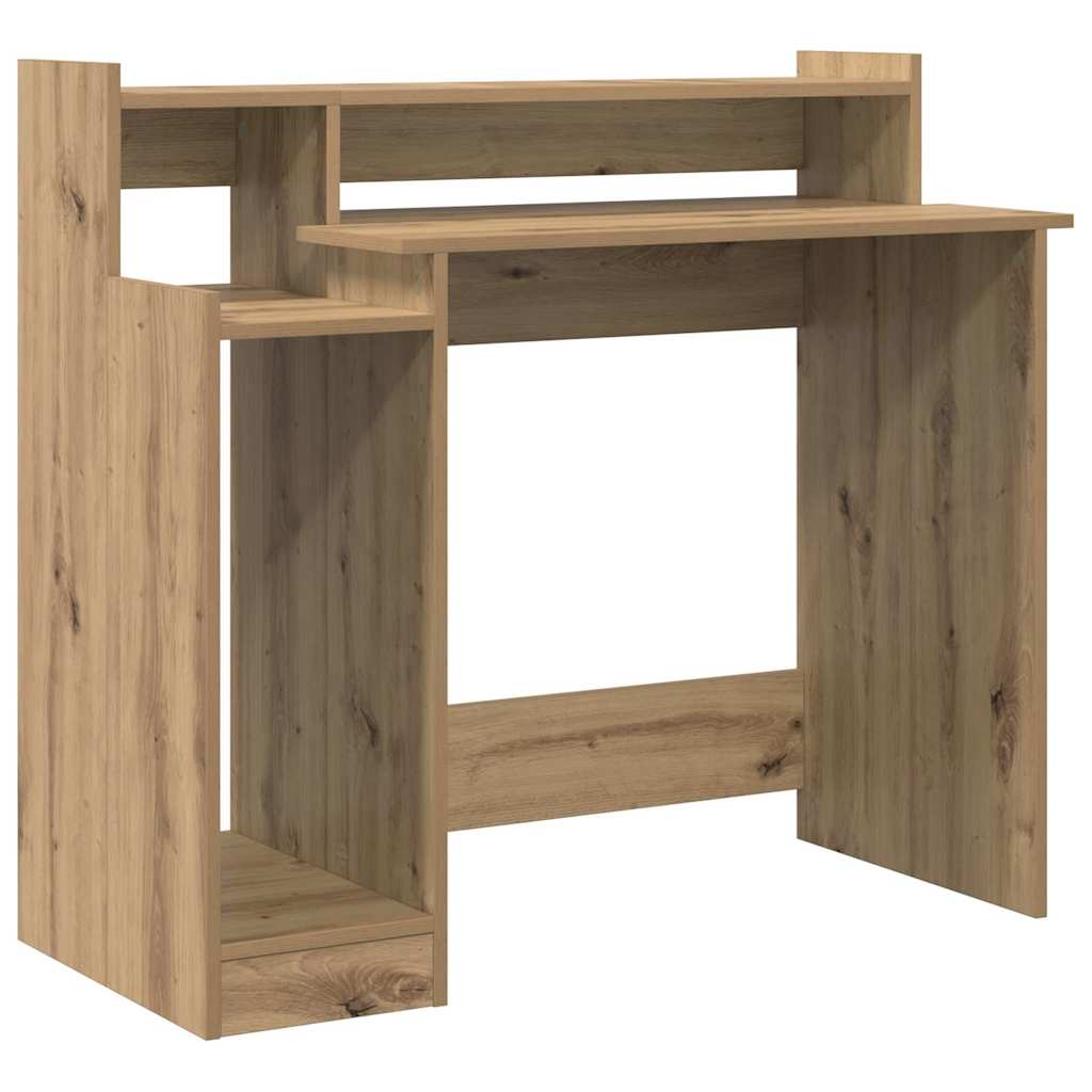 Γραφείο με ράφι Artisan Oak 97 x 45 x 90 εκ. Επεξεργασμένο ξύλο - Pakobazaar