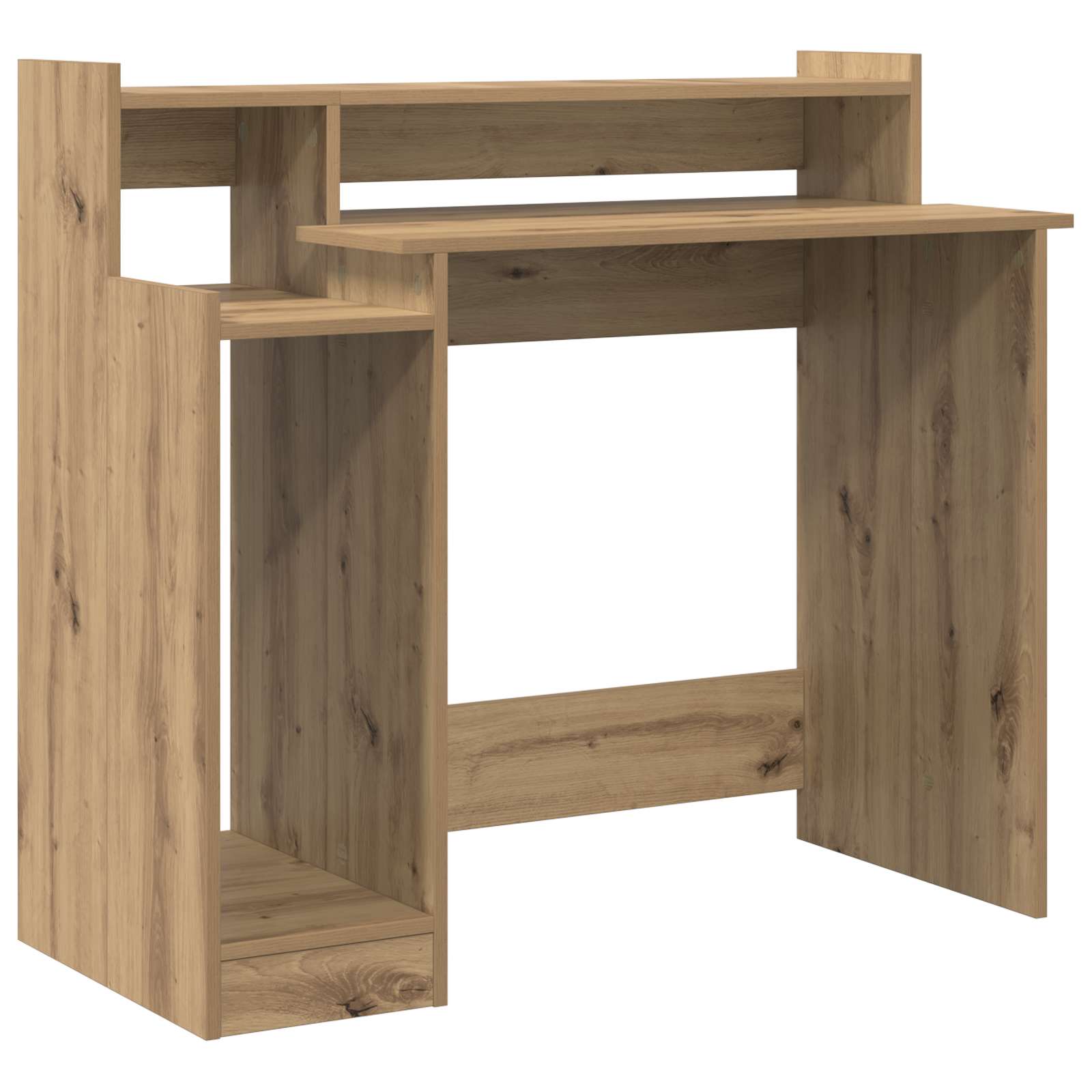 Γραφείο με ράφι Artisan Oak 97 x 45 x 90 εκ. Επεξεργασμένο ξύλο - Pakobazaar