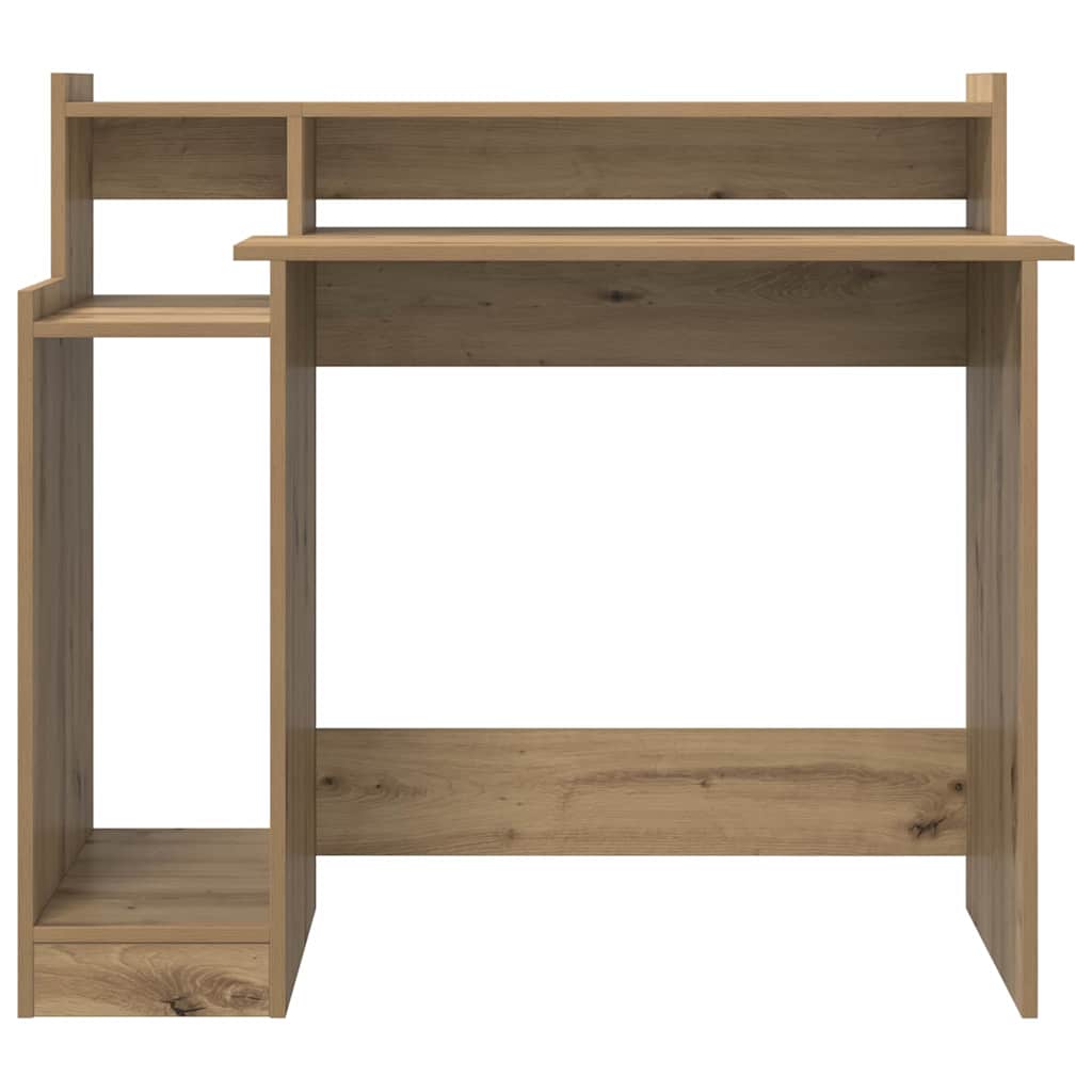 Γραφείο με ράφι Artisan Oak 97 x 45 x 90 εκ. Επεξεργασμένο ξύλο - Pakobazaar