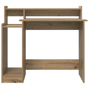 Γραφείο με ράφι Artisan Oak 97 x 45 x 90 εκ. Επεξεργασμένο ξύλο - Pakobazaar