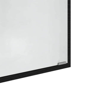 Καθρέφτης μπάνιου LED Επιτοίχιο Μαύρη Οξυά 40 x 37 x 8.5 εκ. - Pakobazaar