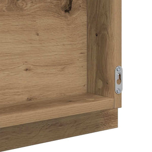 Καθρέφτης Artisan Oak 90 x 8,5 x 37 εκ Επεξεργασμένο ξύλο - Pakobazaar