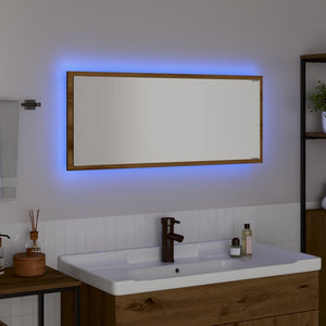 Καθρέφτης Artisan Oak 90 x 8,5 x 37 εκ Επεξεργασμένο ξύλο - Pakobazaar