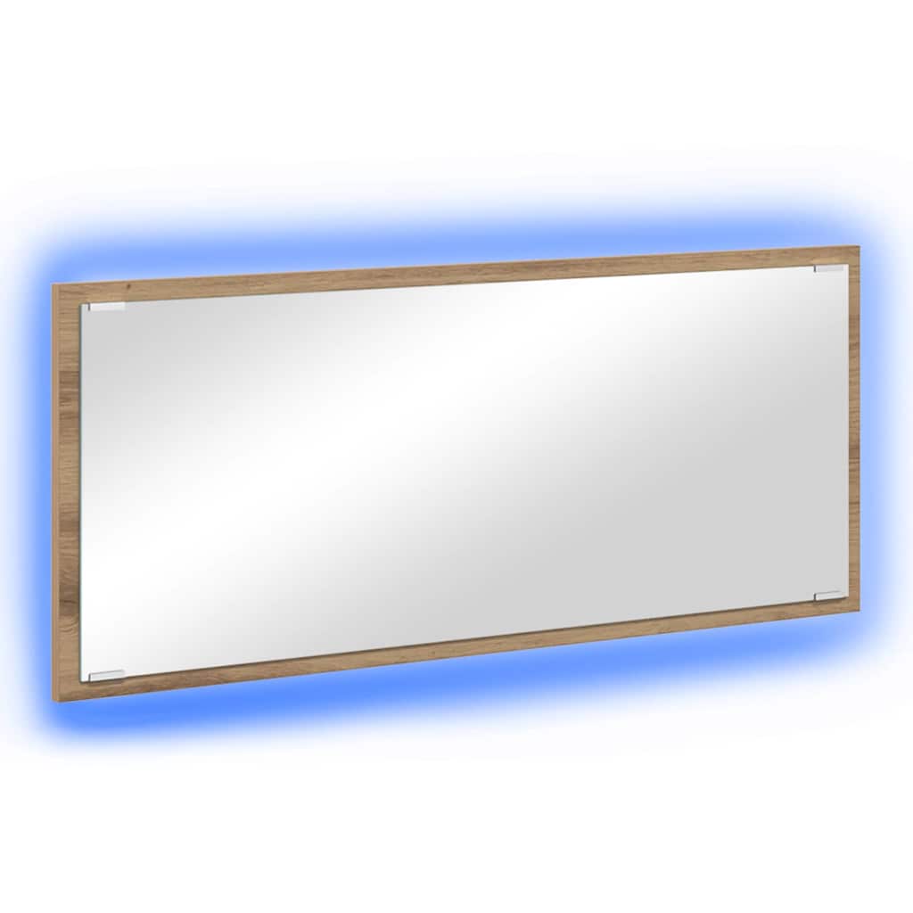 Καθρέφτης Artisan Oak 90 x 8,5 x 37 εκ Επεξεργασμένο ξύλο - Pakobazaar