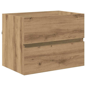 Σετ Επίπλων Μπάνιου με συρτάρι Επιτοίχιο 2 pcs Artisan Oak - Pakobazaar