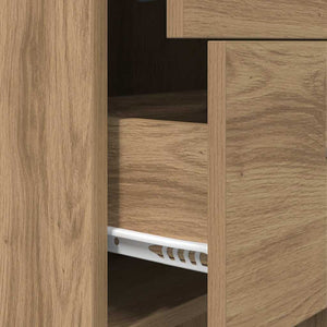 Βιβλιοθήκη artisan δρυς 40 x 35 x 180 εκ. Επεξεργασμένο ξύλο - Pakobazaar