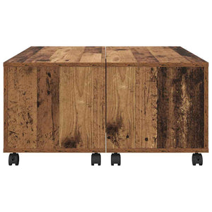 Τραπεζάκι σαλονιού Παλιό ξύλο 75 x 75 x 38 cm