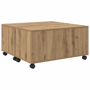 Τραπεζάκι σαλονιού με συρτάρι Artisan Oak 75 x 75 x 38 cm - Pakobazaar
