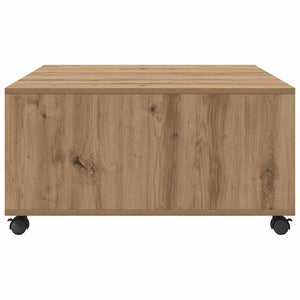 Τραπεζάκι σαλονιού με συρτάρι Artisan Oak 75 x 75 x 38 cm - Pakobazaar