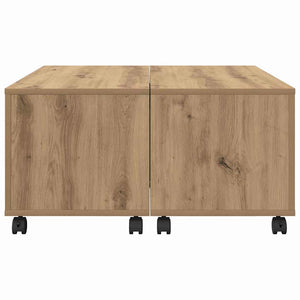 Τραπεζάκι σαλονιού με συρτάρι Artisan Oak 75 x 75 x 38 cm - Pakobazaar