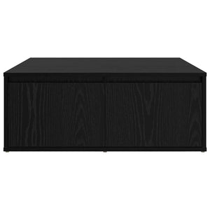 Τραπεζάκι σαλονιού Μαύρη δρυς 80 x 80 x 31 cm