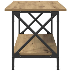 Τραπεζάκι σαλονιού artisan δρυς 80 x 45 x 45.5 εκ. - Pakobazaar