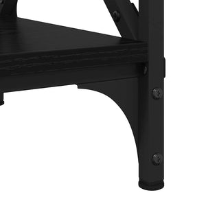 Τραπεζάκι σαλονιού Μαύρη δρυς 80 x 45 x 45.5 εκ. - Pakobazaar