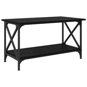 Τραπεζάκι σαλονιού Μαύρη δρυς 80 x 45 x 45.5 εκ. - Pakobazaar