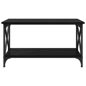 Τραπεζάκι σαλονιού Μαύρη δρυς 80 x 45 x 45.5 εκ. - Pakobazaar