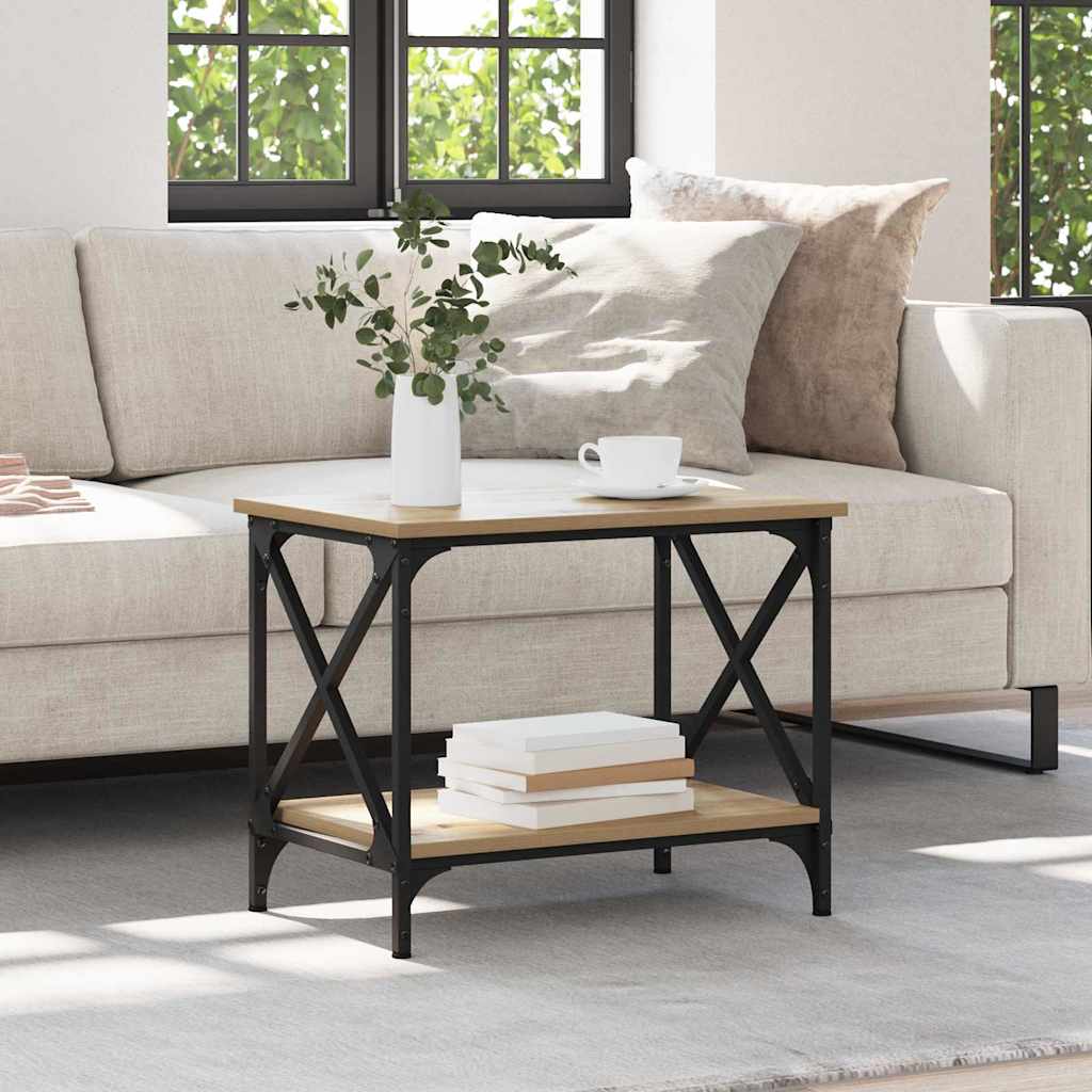 Τραπεζάκι Πλευράς Artisan Oak 55 x 38 x 45 εκ - Pakobazaar