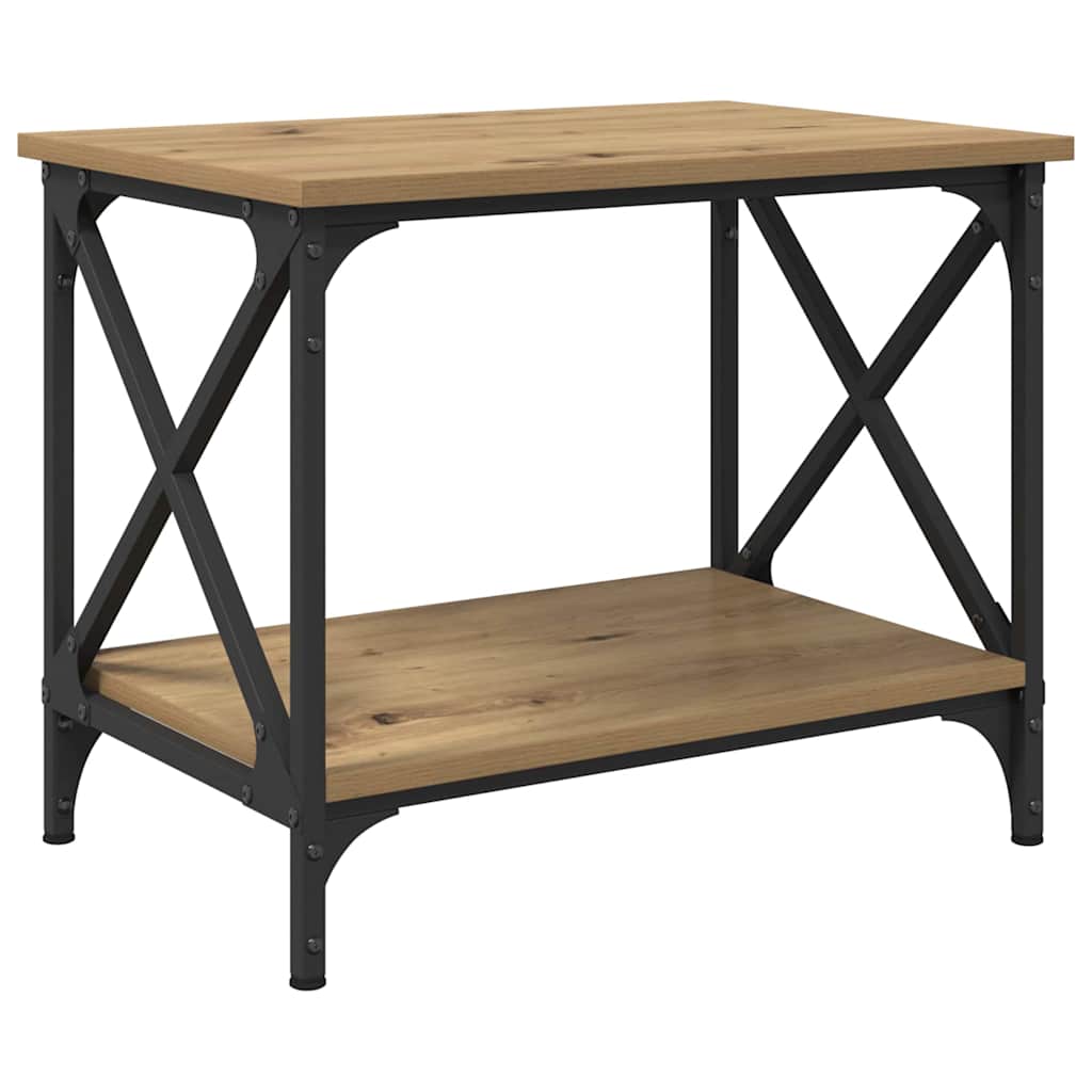 Τραπεζάκι Πλευράς Artisan Oak 55 x 38 x 45 εκ - Pakobazaar