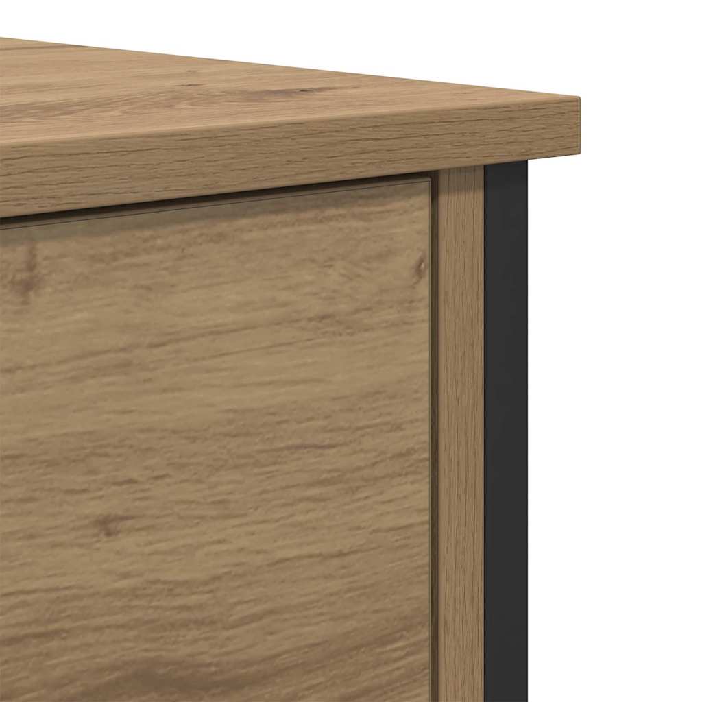 Κομοδίνο 2 τμχ. Artisan Oak 40 x 42 x 60 εκ. Επεξεργασμένο Ξύλο
