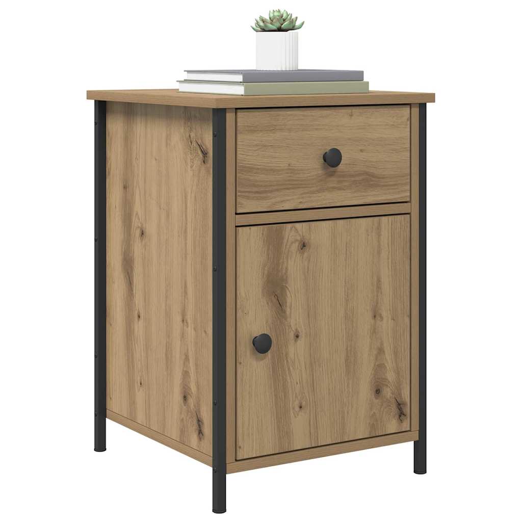 Κομοδίνο 2 τμχ. Artisan Oak 40 x 42 x 60 εκ. Επεξεργασμένο Ξύλο
