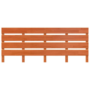 Κεφαλάρι Κερωτό καφέ 200,5 x 3 x 80 cm Στερεά ξυλεία πεύκου