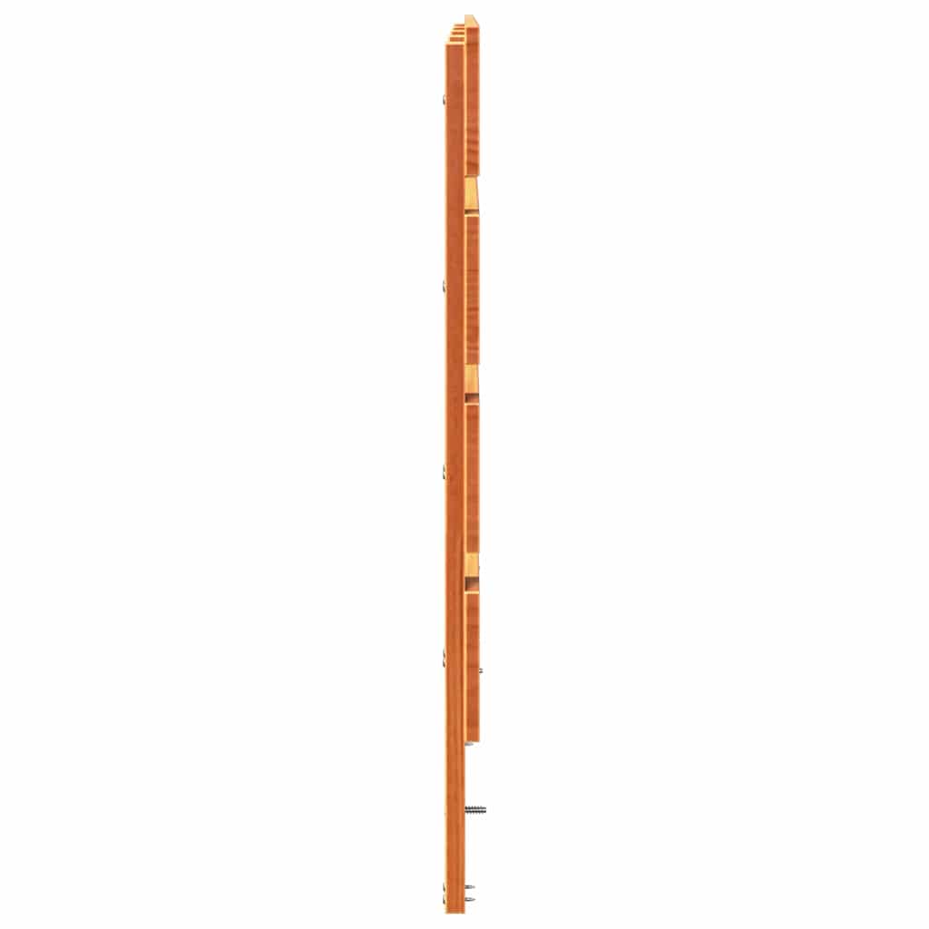 Κεφαλάρι Κερωτό καφέ 200,5 x 3 x 80 cm Στερεά ξυλεία πεύκου
