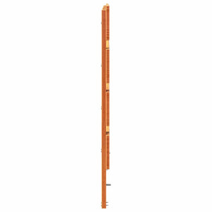 Κεφαλάρι Κερωτό καφέ 200,5 x 3 x 80 cm Στερεά ξυλεία πεύκου