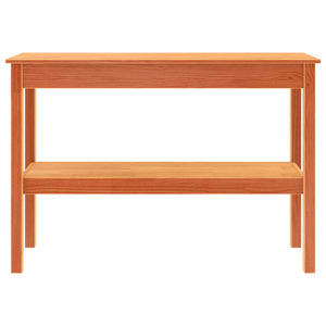 Τραπέζι κονσόλας Κερωμένο καφέ 110 x 40 x 75 cm Στερεό πεύκο