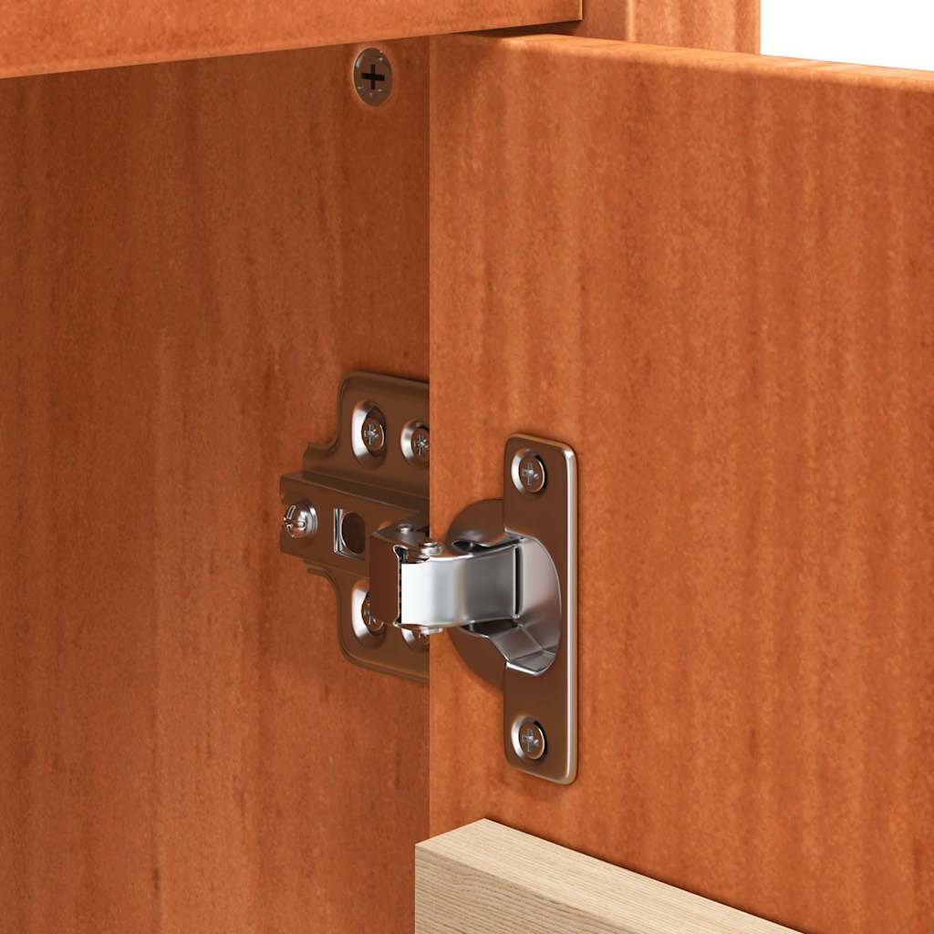 Πλαϊνό γραφείο Κερωτό καφέ 70 x 35 x 80 εκ. - Pakobazaar