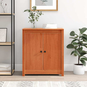 Πλαϊνό γραφείο Κερωτό καφέ 70 x 35 x 80 εκ. - Pakobazaar