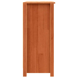 Πλαϊνό γραφείο Κερωτό καφέ 70 x 35 x 80 εκ. - Pakobazaar