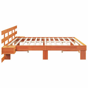 Σκελετός Κρεβατιού Καφέ 180 x 200 cm Στερεά ξυλεία πεύκου - Pakobazaar