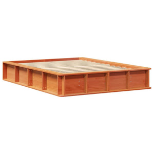 Σκελετός Κρεβατιού Κερωτό καφέ 120 x 190 cm