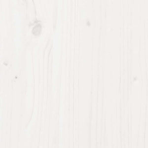 Σκελετός Κρεβατιού Λευκό 80 x 200 cm Στερεά ξυλεία πεύκου