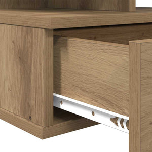 Κρεβάτι με Float Artisan Oak 40 x 31 x 28 εκ Επεξεργασμένο ξύλο - Pakobazaar