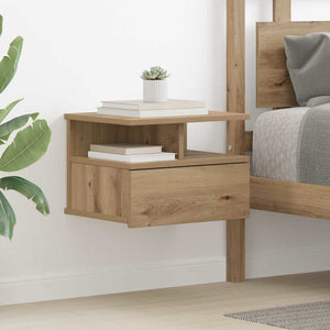 Κρεβάτι με Float με συρτάρι 2 pcs Artisan Oak 40 x 31 x 28 εκ - Pakobazaar