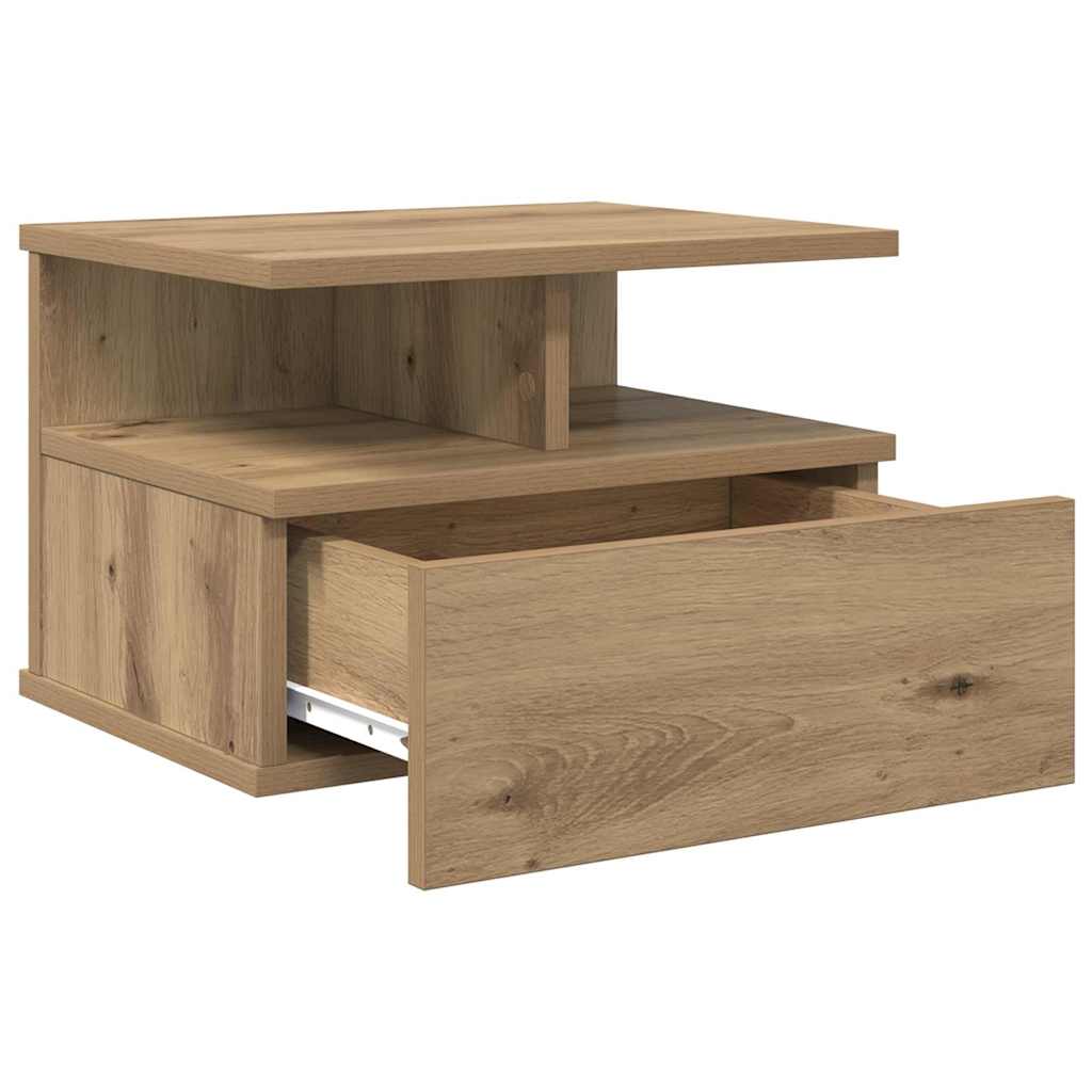 Κρεβάτι με Float με συρτάρι 2 pcs Artisan Oak 40 x 31 x 28 εκ - Pakobazaar
