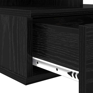 Κρεβάτι με Float Μαύρη Οξυά 40 x 31 x 28 εκ Επεξεργασμένο Ξύλο