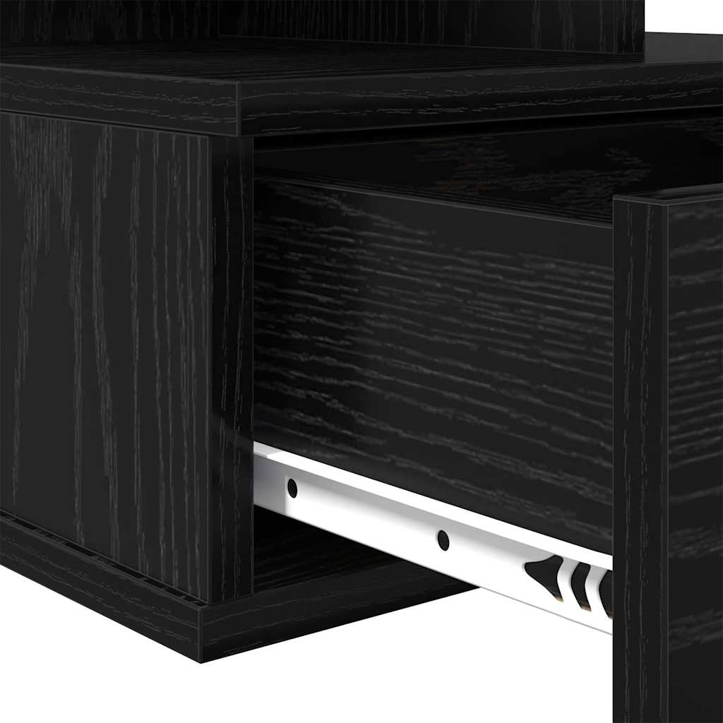 Κρεβάτι με Float με συρτάρι 2 pcs Μαύρη Οξυά 40 x 31 x 28 εκ - Pakobazaar