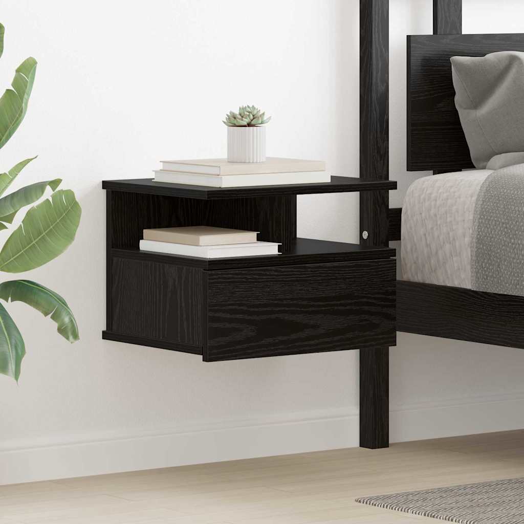 Κρεβάτι με Float με συρτάρι 2 pcs Μαύρη Οξυά 40 x 31 x 28 εκ - Pakobazaar