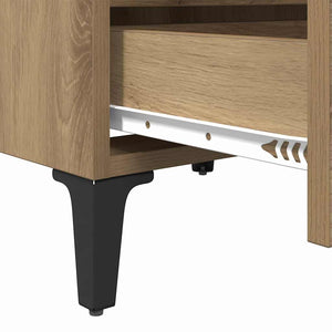 Κομοδίνο artisan δρυς 40 x 35 x 50 εκ. Επεξεργασμένο ξύλο - Pakobazaar