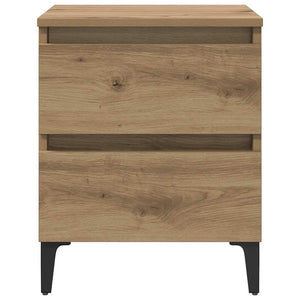 Κομοδίνο artisan δρυς 40 x 35 x 50 εκ. Επεξεργασμένο ξύλο - Pakobazaar