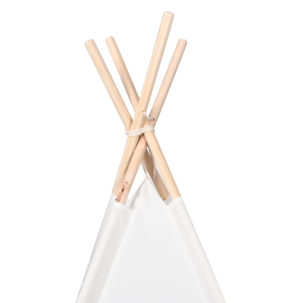 Σκηνίτσα Teepee Λευκό 120 x 120 x 150 cm - Pakobazaar