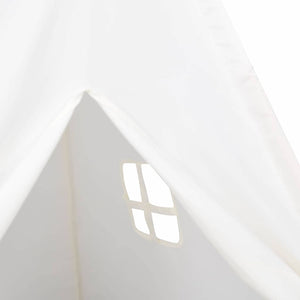 Σκηνίτσα Teepee Λευκό 120 x 120 x 150 cm - Pakobazaar