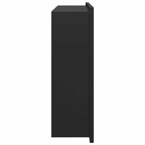 Νίτσα Μπάνιου Μαύρο 45 x 30 x 9,5 εκ. Ανοξείδωτο ατσάλι - Pakobazaar