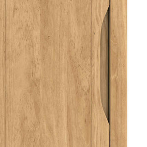 Ντουλάπα τοίχου μπάνιου FLORO Κερωτό καφέ 35 x 30 x 60 cm - Pakobazaar