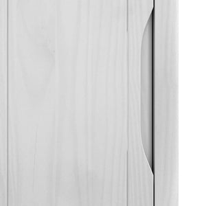Ντουλάπα τοίχου μπάνιου με ράφι FLORO Λευκό 35 x 30 x 60 cm - Pakobazaar