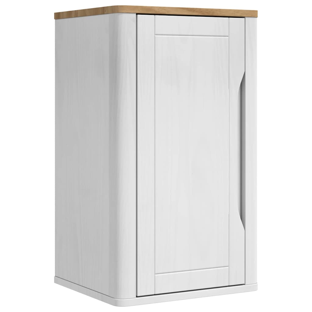 Ντουλάπα τοίχου μπάνιου με ράφι FLORO Λευκό 35 x 30 x 60 cm - Pakobazaar