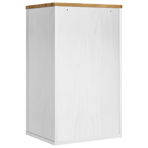 Ντουλάπα τοίχου μπάνιου με ράφι FLORO Λευκό 35 x 30 x 60 cm - Pakobazaar