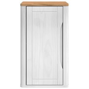 Ντουλάπα τοίχου μπάνιου με ράφι FLORO Λευκό 35 x 30 x 60 cm - Pakobazaar